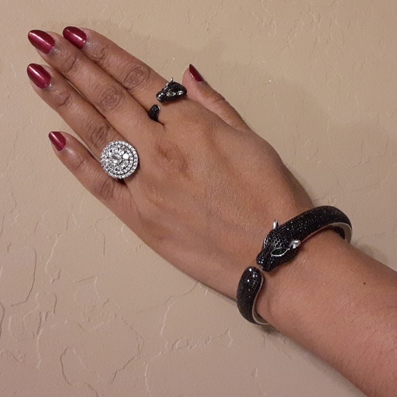 PRICE IS FIRM. 925 Genuine Russian Diopside and Genuine Black Spinel, Cat. - Picture 11 of 17